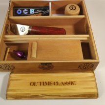 Stash box Full theme with rolling tray and secret space