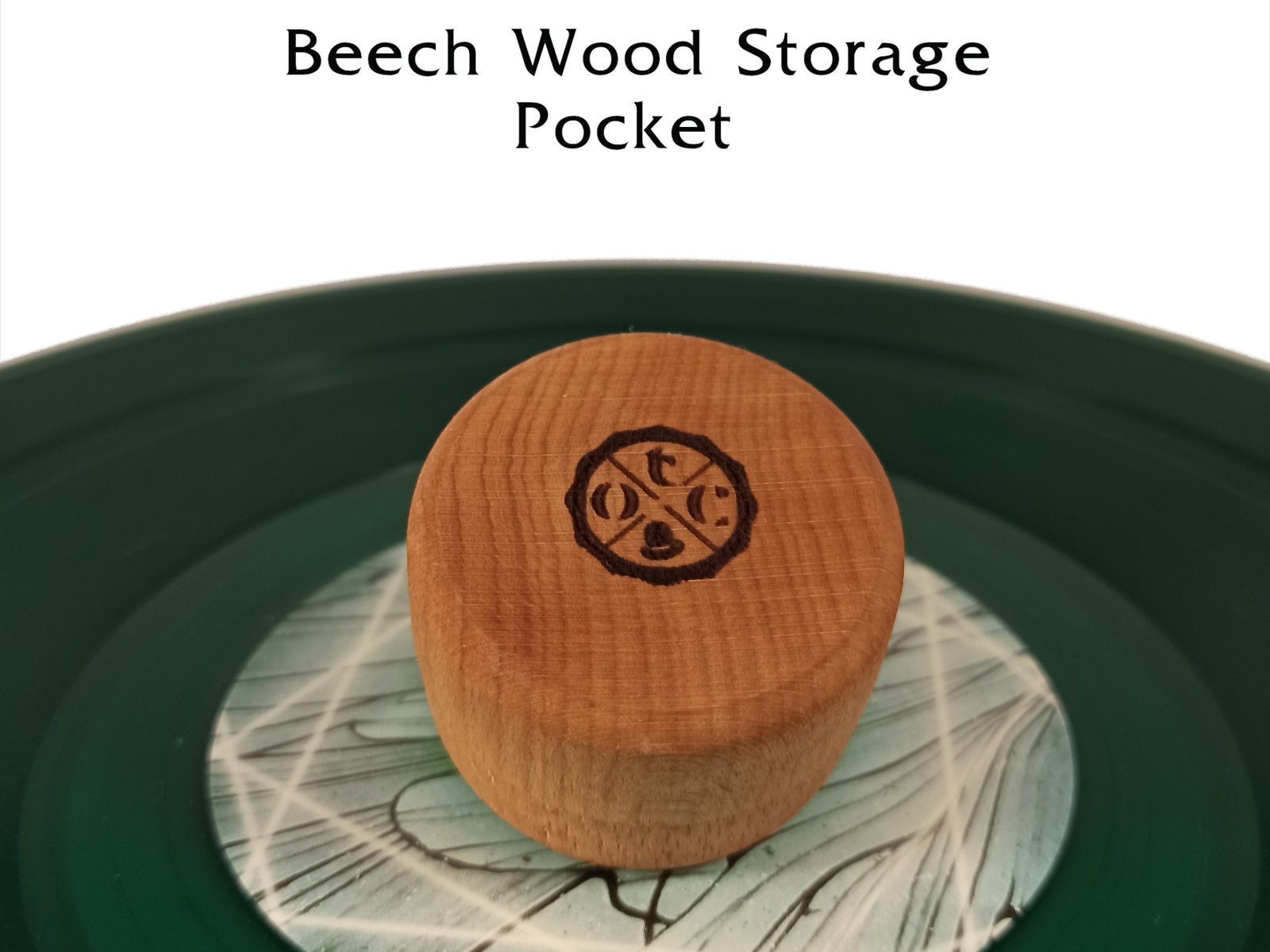 Beech wood storage pocket